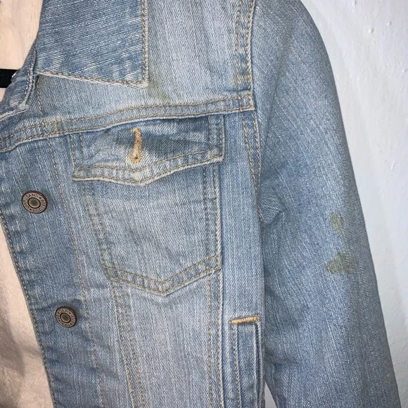 Vintage kids Gap Jeans Jacket Size M - Picture 4 of 8